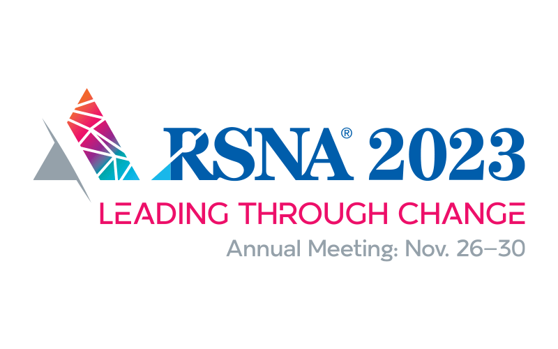 800 x 500 feature image with RSNA 2023 branded logo